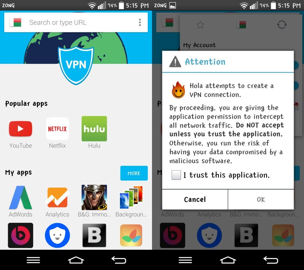 Hola VPN