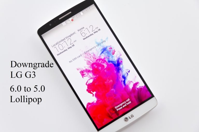 Downgrade LG G3