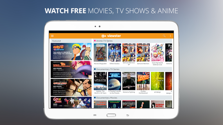 Free movie apps for Android