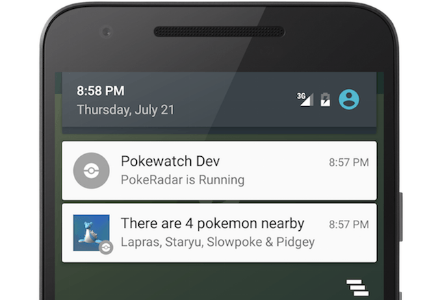 PokeDetector Pokemon Notification App