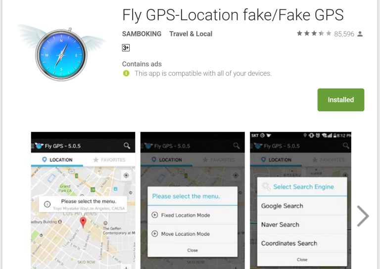 fly gps 5.0.8 apk android
