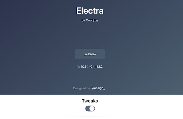 electra jailbreak toolkit ipa