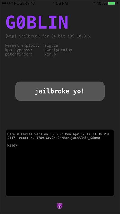 g0blin ipa iOS 10.3.3