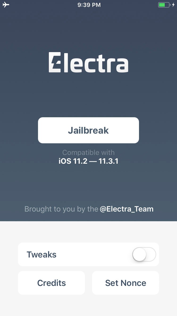 Electra1131 jailbreak ipa