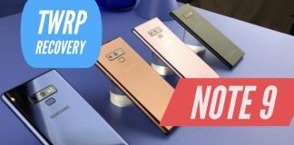 twrp custom recovery galaxy note 9