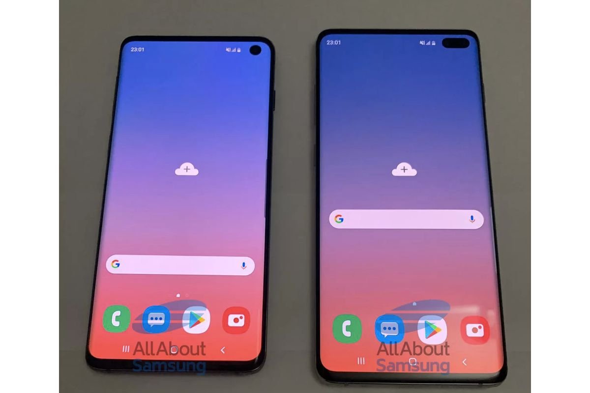 Samsung Galaxy S10 and S10+