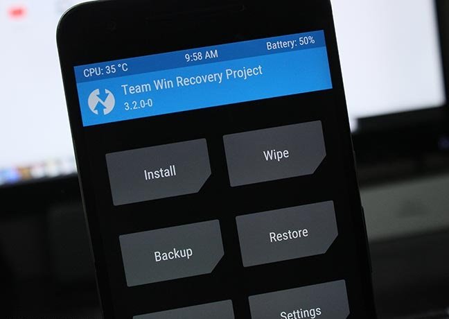 twrp recovery nokia 7.2