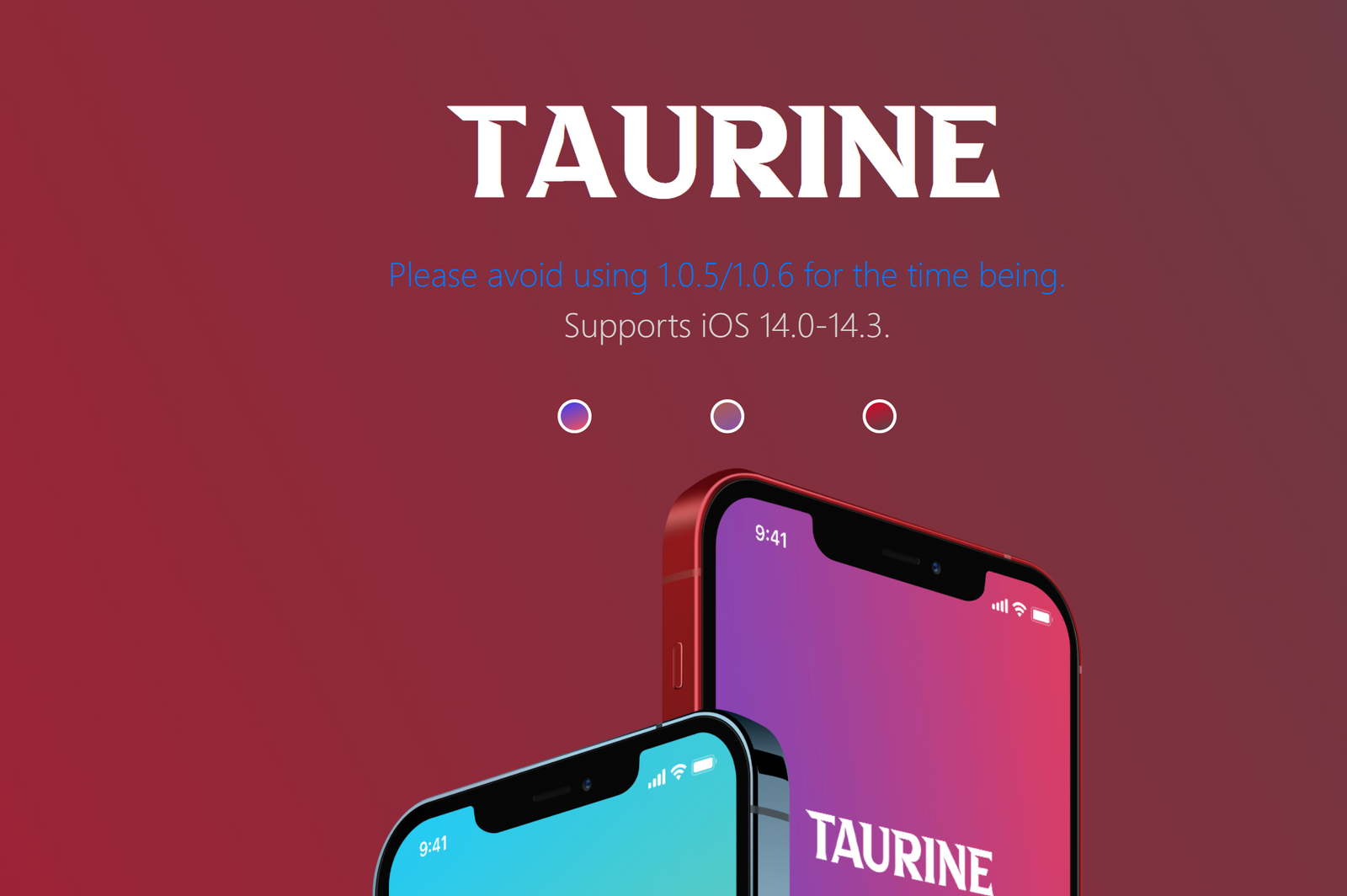 Taurine Jailbreak ipa ios